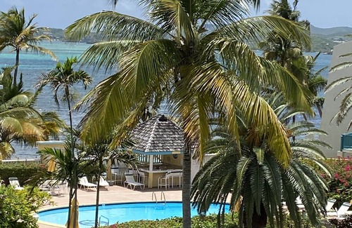 Estate Golden Rock Condo | 2BR, 2BA Newly Updated Ocean View