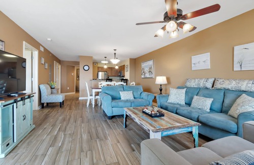 Ocean Drive Condo | 2BR/2BTH Angled Oceanview Condo| Free Parking| Resort Access| North Side View