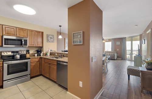 Ocean Drive Condo | 2BR/2BTH Angled Oceanview Condo| Free Parking| Resort Access| North Side View