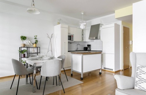 Kamppi Apartment | 2ndhomes 1BR apartment in Kamppi Center with Sauna and Balcony
