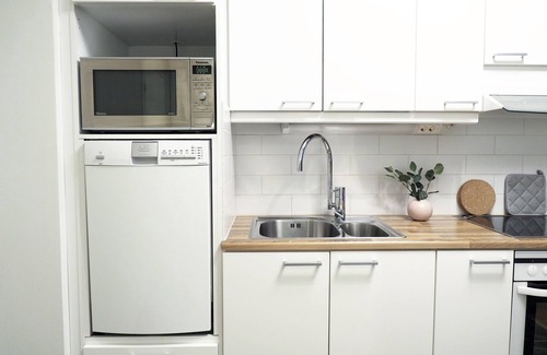 Tampere Apartment | 2ndhomes ESPA Apartment with Sauna and Balcony