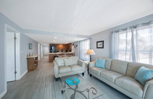 Madeira Beach Condo | 3 Bedroom 2 Bath Beach View #105 Beach Place Condos