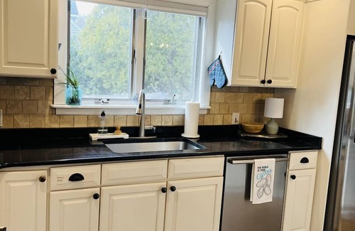 Wakefield-Peacedale House | 3 bedroom, pet friendly home with pool, downtown Wakefield