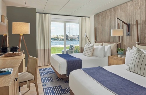 Goat Island Hotel | 3 Relaxing Water View Room Ready for Family Stay: Unwind with Stunning Views