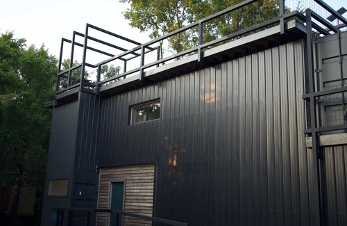 Eureka Springs House | 3 Story Container Home on 10 acres in Eureka Springs