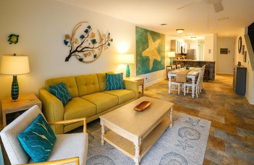Gulf Lagoon Beach Apartment | 3BR Grand Lagoon Front Townhome - Private Dock, Resort Amenities & Beach Walk