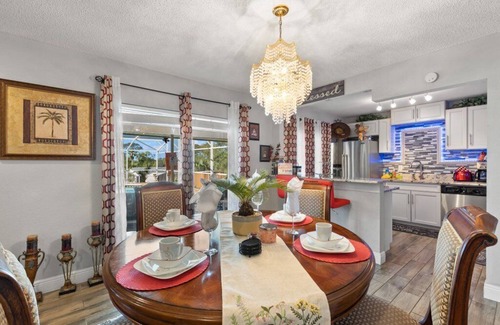 Spring Hill House | 3BR Roman Oasis: Caesar's Place + Heated Pool