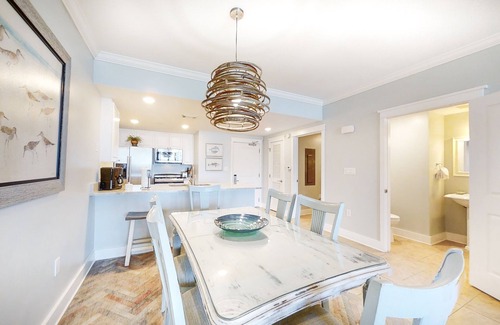 Fort Walton Beach Condo | 3rd Floor Beach-Chic Condo On Okaloosa Island Waterfall, Lazy River