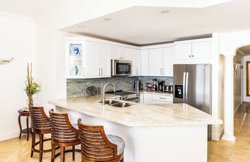 Grace Bay Condo | 3RD Floor BEACHFRONT PENTHOUSE Grace Bay Beach -No car needed. SUMMER SPECIAL!