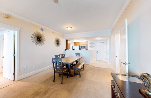 Fort Walton Beach Condo | 3rd Floor Coastal Condo On Okaloosa Island Waterfall, Lazy River