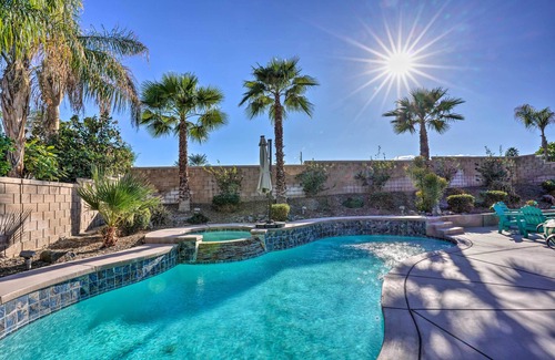 Indio Cottage | 4 Mi to Coachella: Indio Home w/Pool & Patio!