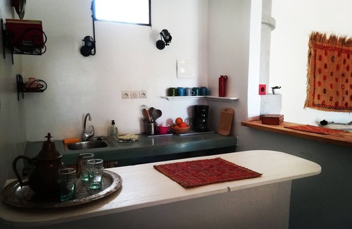 Ounagha Apartment | 40 m2 apartment with terrace and pool access at artgana Lodge.