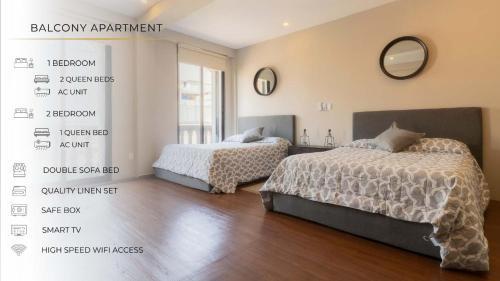 Historic Center House | 406 Location 2Bdrm 2baths AC Rooftop