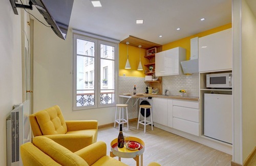 2nd Arrondissement Apartment | 408 Suite Montorgueil - Superb Studio in Paris