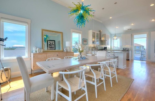 Caswell Beach House | 4BR/3.5BA House, 2nd Row with Water Views, Dog Friendly, Sleeps 11
