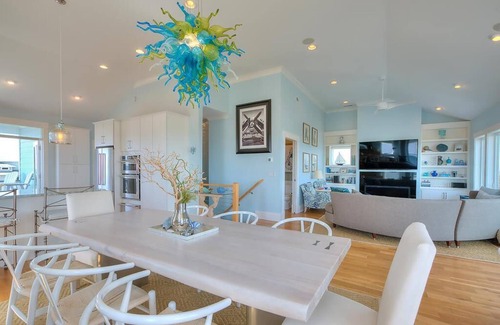 Caswell Beach House | 4BR/3.5BA House, 2nd Row with Water Views, Dog Friendly, Sleeps 11