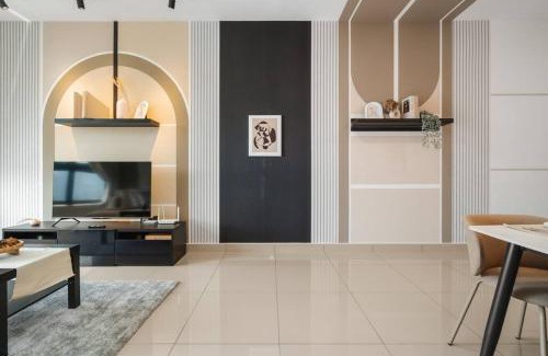 Taman Pertama Apartment | 4BR Modish Room MVertica Near MRT by RumaBnB