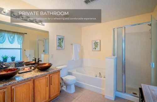 Windwood Bay House | 5 Bedroom Villa l 12 min to Disney l Themed Rooms l Orlando Area