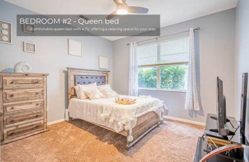 Windwood Bay House | 5 Bedroom Villa l 12 min to Disney l Themed Rooms l Orlando Area