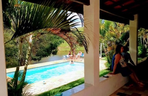 Itatiba House | 5 BEDROOMS, KIOSK WITH BARBECUE, PIZZA OVEN, SWIMMING POOL, FISHING LAKE!