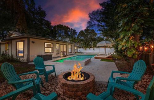 Wexford Leas House | 5 mins to Honeymoon Island~Sand Volleyball~Firepit