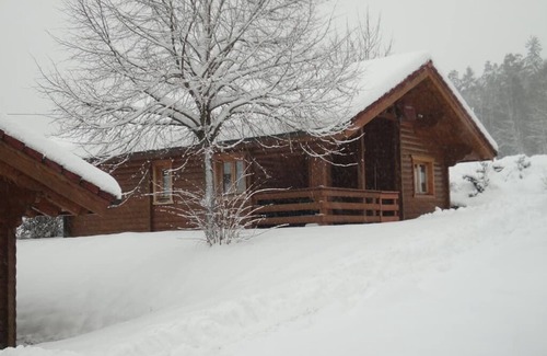 Stamsried Apartment | 50 qm großes Blockhaus F* im Bayerischen Wald