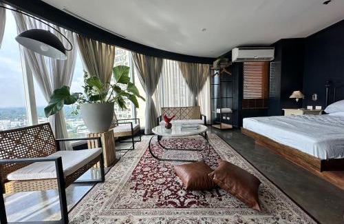 Downtown Apartment | 55-SQM Urban Cabin in Poblacion Makati