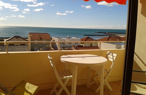 Carnon-Plage Apartment | 5MN WALK FROM THE BEACH, PLEASANT STUDIO WITH SEA VIEW IN CARNON PLAGE