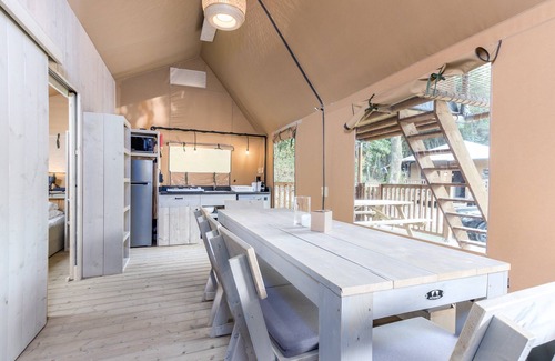 Neufchateau RV Rental | 6-8-person glamping tent in the holiday park Landal Glamping Neufchâteau