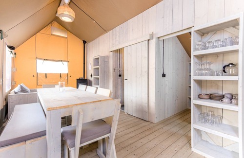 Neufchateau RV Rental | 6-8-person glamping tent in the holiday park Landal Glamping Neufchâteau