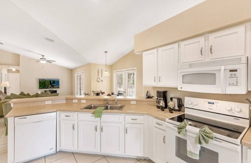 Orange Tree Villa | 6 bed near Disney, with conservation views and sun all day on extended deck