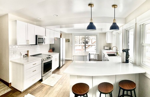 Intermountain House | 6 bedroom modern West Vail Home w/2 large decks, 300 yds from Vail free shuttle