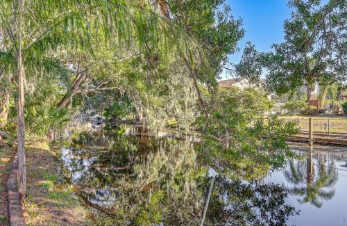 Lake Tarpon Estates House | 6 Mi to Sponge Docks Lake Tarpon Getaway with Dock!