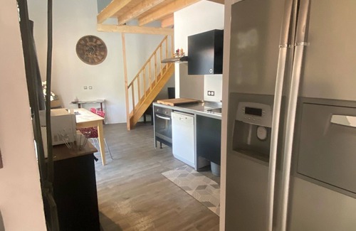 Sagries House | 60 m2 semi-detached house, air-conditioned, in a quiet location 4 km from Uzes;