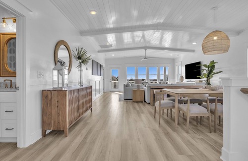 Yaupon Beach House | 6BD New Build Ocean View with Private Pool & Elevator