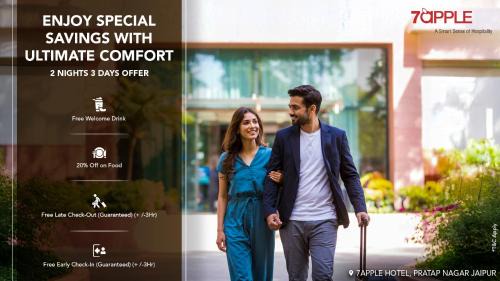 Tonk Road Hotel | 7 Apple Hotel Pratap Nagar, Jaipur