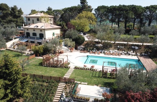 Mondavio Villa | 7 bedrooms villa with shared pool jacuzzi and furnished garden at San Michele