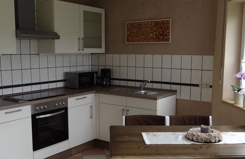 Rudolphstein Apartment | 70qm große Ferienwohnung mit zwei Schlafzimmern mit Terrasse