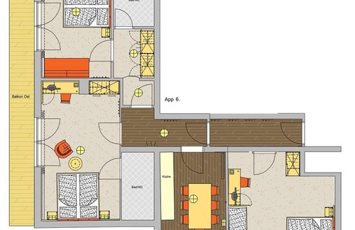 Bad Hofgastein Apartment | 80 m² Apartment ∙ 2 bedrooms ∙ 7 guests