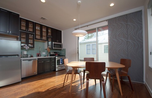 Hancock House | 850 sq ft, custom designed, modern home with two rooftop decks