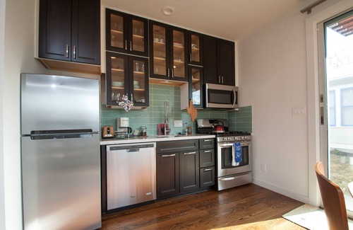 Hancock House | 850 sq ft, custom designed, modern home with two rooftop decks