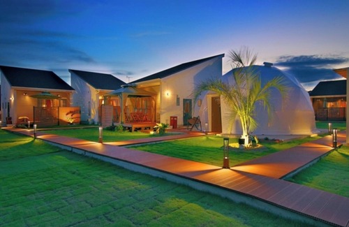 Kujukuri Cabin | 8m dome tent 30 square meters villa house with /Sambu-gun Chiba