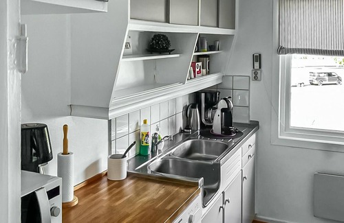 Rjukan Apartment | A beautiful view over the countryside awaits you in this superbly located vacation home.