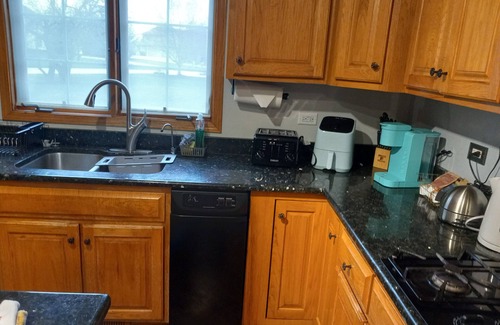 New Lenox House | A cozy peaceful and quiet family home