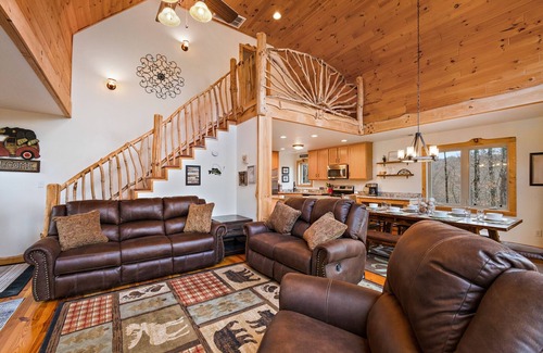 Charter Hills Cabin | A-Frame Cabin Atop Beech Mountain
