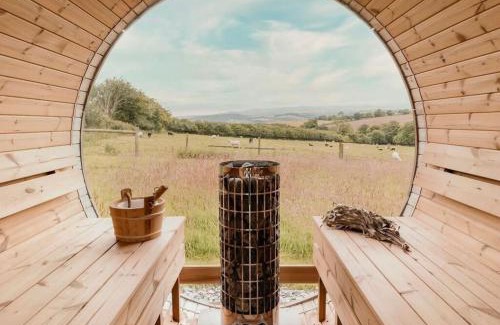 Overton-on-dee Ski Chalet | A luxury lodge, log burner and incredible views