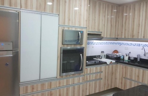 Embare Apartment | A melhor vista de Santos para 5 pessoas pé na areia