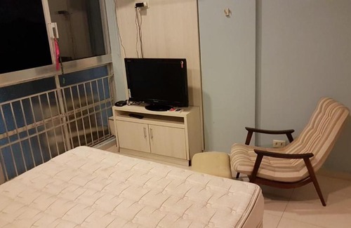 Embare Apartment | A melhor vista de Santos para 5 pessoas pé na areia