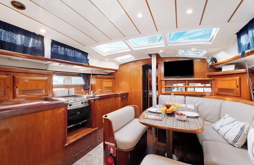 San Sebastian de la Gomera Boat Rental | A New and Original Way to Travel - “Pato Lucas Sail Boat” with Wi-Fi