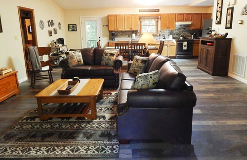 Wears Valley Cabin | A peaceful, tranquil retreat with king size beds in each rooms.